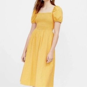 LOFT Yellow dress XL